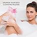 Bath Loofah Sponge - 4 Pack Muti Color Shower Mesh Ball - Exfoliating Body Scrubber for Men & Women - Durable Shower Puff Bath Loofa for Soothe Skin Accessories - Soft Pouf Body Scrub Lufas for Women