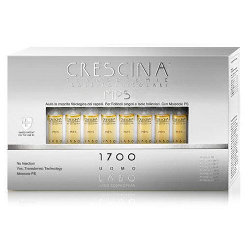 Crescina 1700 anti-chute cheveux homme ampoules repousse capillaire MPS