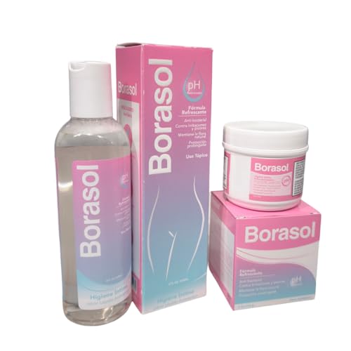 Borasol Liquid Antiseptic No Coloring Added Plus Borasol Antiseptic Powder 4oz 114g