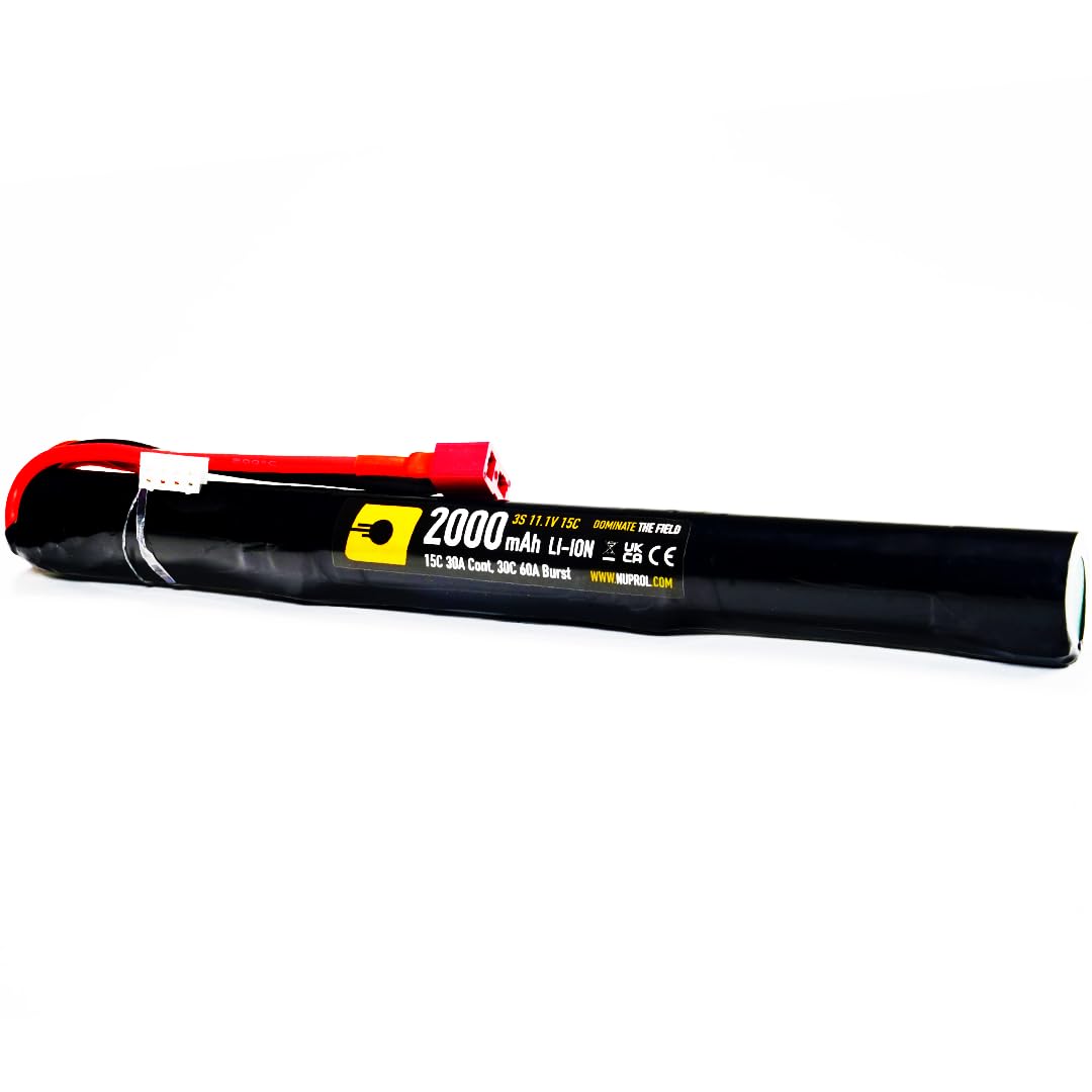 NUPROL Power - 11.1v Li-Ion 2000mAh 3S Deans [Rate 15C @ 30A] [Burst 30C @ 60A] - Stick