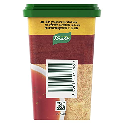 Knorr Suppe mit Rind Bouillon mit kräftigem Geschmack und natürlichen Zutaten 330 g