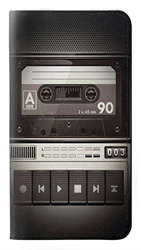Etui Cassette Player pour Samsung S26 Plus Housse Cuir Vintage Premium
