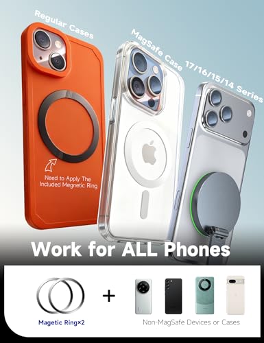 visnfa K5S MagSafe Wireless Charging Car Mount — view 8