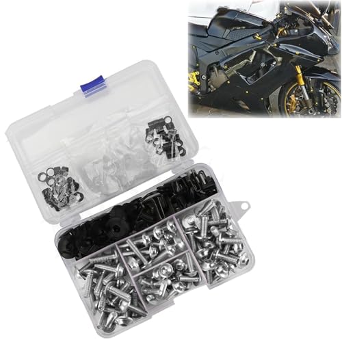 ���i �I�[�g�o�C�t���t�F�A�����O�L�b�g R1200GS R1250GS R1300GS R1200 R1250 R 1200 1250 GS �ɓK������A�h�x���`���[ �i�b�g �{���g ���S�ȃt�F�A�����O�{���g�L�b�g �ˑ��L�b�g(Silver)