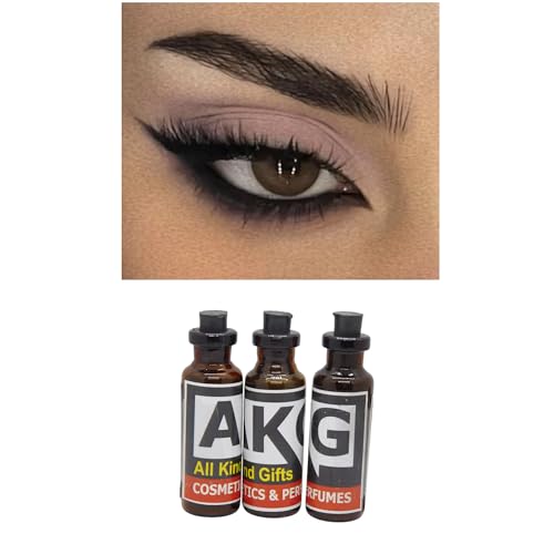 Delineador en polvo natural árabe negro AllKindGifts pack 2