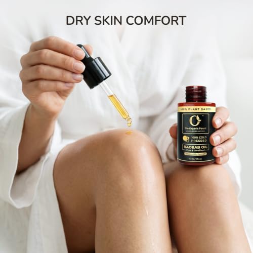 Image of Pure Baobab Oil for Face and Body | Omega Rich Oil Deeply Nourishes Dry Skin | 30ml