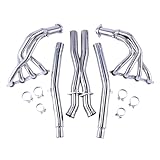 Performance Exhaust Manifold Header For 2005-2013 Chevy Corvette C6 LS2/LS3/Z06，6.0L，6.2L，7.0L V8，2005 2006 2007 2008 2009 2010 2011 2012 2013 Chevy Corvette C6 Exhaust Header