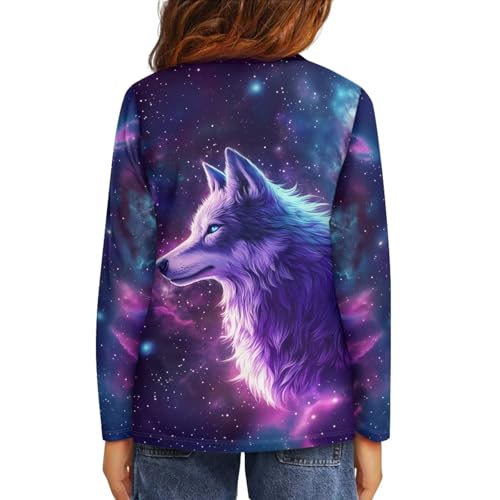 Image of Uourmeti Girls Graphic Tees Long Sleeve T Shirts for Teens Casual Tshirts Junior Sportswear Fall Tops