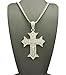 Fashion 21 Hip Hip Iced Out Cross Pendant 6mm 36