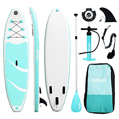 Tabla Paddle Surf Hinchable 300x75x15 Cm - Incluye Remo, Bomba, Mochila - Hasta 150 Kg