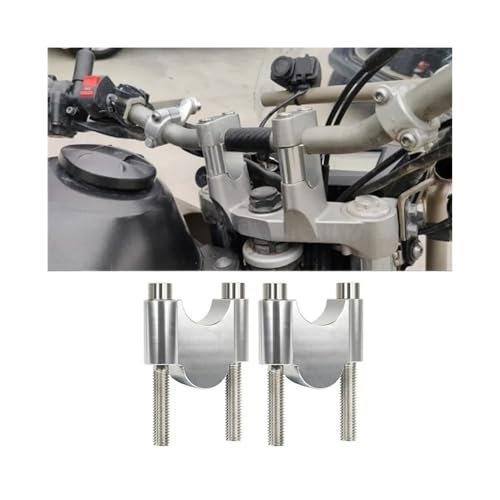 Abrazaderas de manillar universales de 28 mm y 22 mm para motocicletas 3