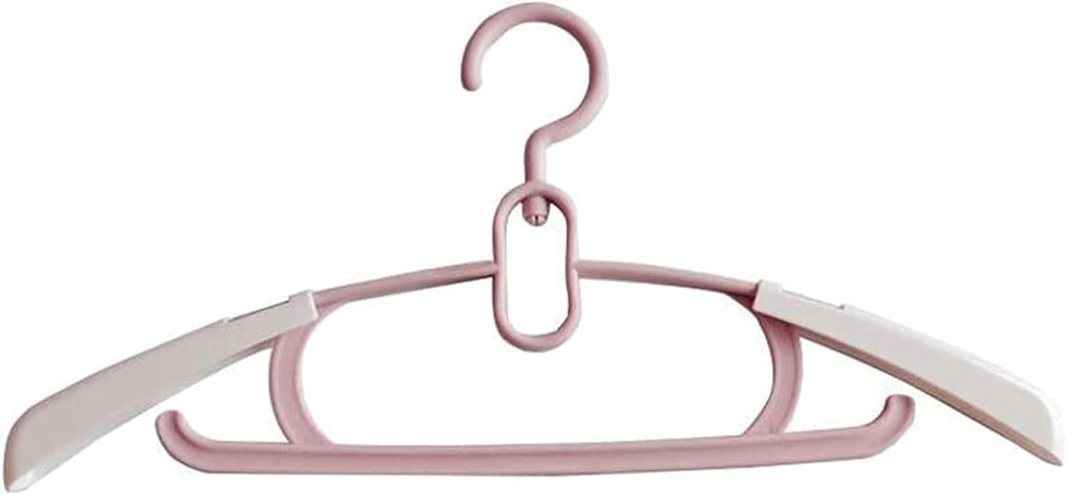 Hangers 10 Pieces Hangers, Multifunctional Children's Clothes Hanger, Retractable Anti Slip Durable & Slim Lightweight Coat Hanger Minimalist