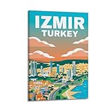 WIZIGM Reiseposter Türkei, Izmir Modern Skyline.jpg 