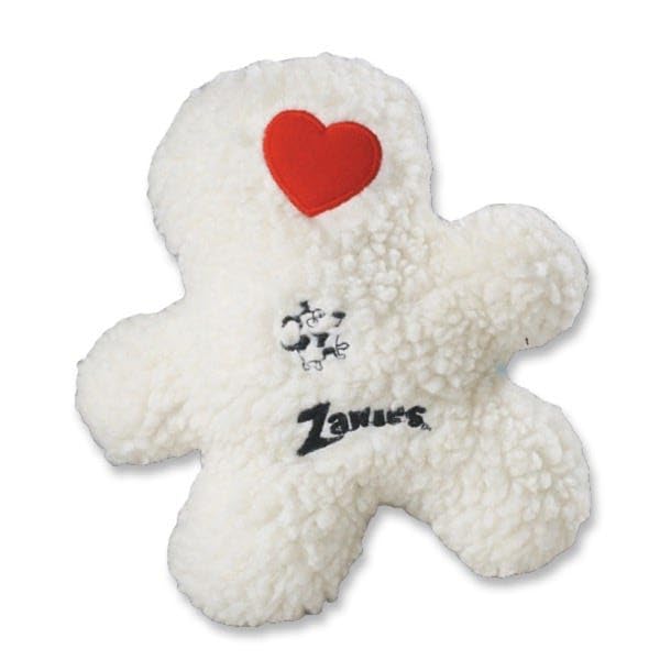 Zanies Embroidered Berber Boy Dog Toys, White - Image 3