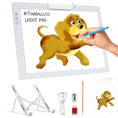 Elice Placa de luz DIN A4 con soporte clip