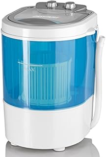 EASYmaxx Mini-Waschmaschine mit Schleuder Campingwaschmaschine Mini Waschmaschine