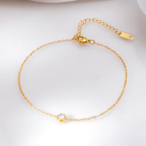 Image of Rubans Oxidised Anklets Jewellery Gift for Women & Girls | Kundan Ethnic Traditional