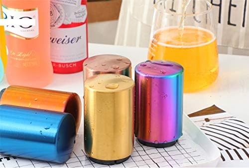 Vista 5 de Buyer Star Abrebotellas, abridor de botellas magnético con captador de tapa, picnic, camping, barbacoa, viaje (negro)