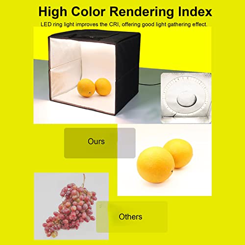 Strachey Mini Photo Studio Light Box Kit de tenda de tiro portátil com iluminação dobrável Softbox c