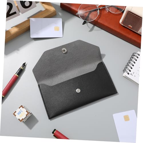 Pu Leather Cash Envelope Wallet for Women Elegant Clutch Purse Multi-function Design Lightweight Stylish Credit Card Holder for Travel Shopping Daily Use3