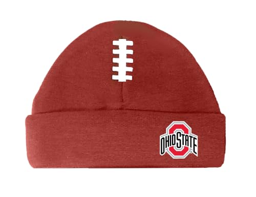 Image of Future Tailgater Ohio State Buckeyes Baby Brown Football Cap 0-3 Months