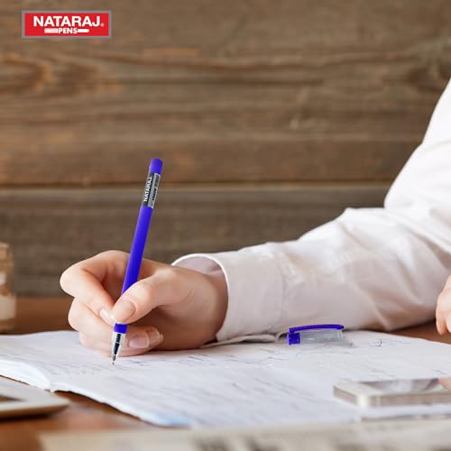 Image of Nataraj All Spark Ball Pen | Smooth Writing | Smudge Resistant | Long Writing | Attractive multi colour body design for fun writing Pen | Use for School, College students & office person