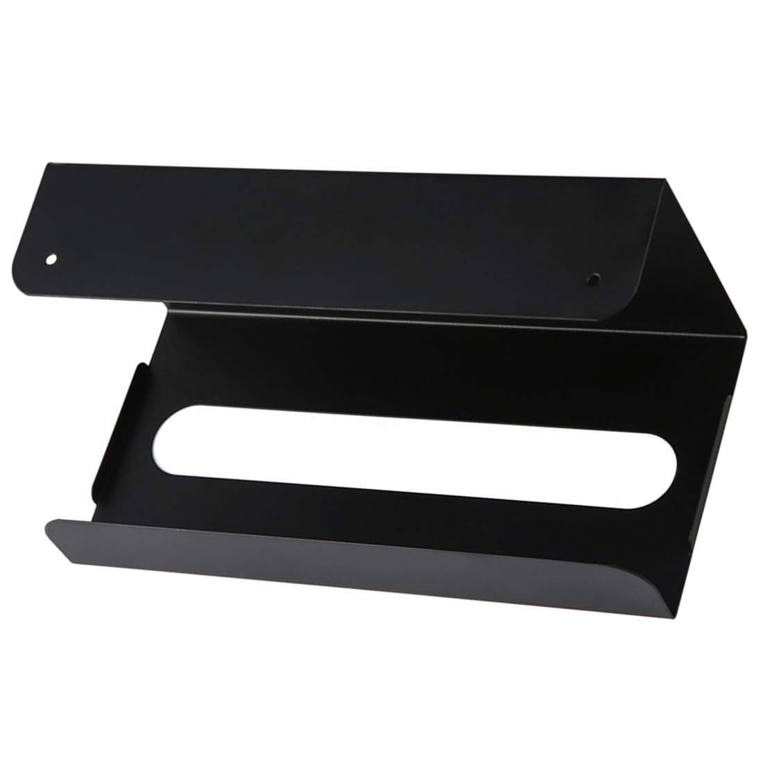UDSKNV[KSL No Drilling Required Space Saving for Kitchen Tissue Holder Hanging Storage Rack Tool for Kitchen Cabinet Doors A