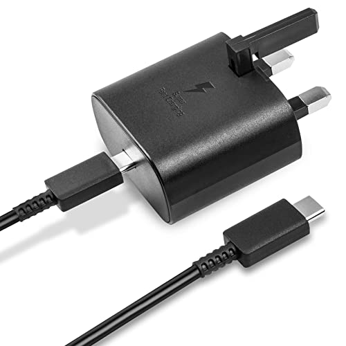 25W Samsung Phone Fast Charger Plug With 6 FT USB C Cable Compatible with Galaxy Smartphones and Other USB Type C Devices, Samsung Charger Cable Fast Charge, Fast Charger Usb c 25W Samsung Phone Fast Charger Plug With 6 FT USB C Cable Compatible with Galaxy Smartphones and Other USB Type C Devices, Samsung Charger Cable Fast Charge, Fast Charger Usb c