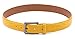 Fabio Valenti Belts for Men,Handmade Genuine Leather Men's Belt Classic and Fashion Designs(Yellow,36/38)