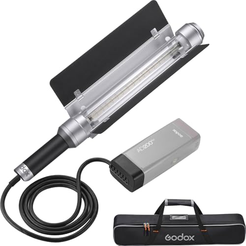 Tube flash Godox AD-S200 pour eliminer les ombres dures en photo de portrait