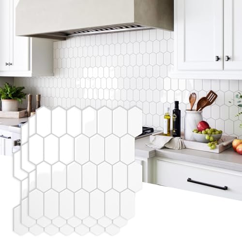 Vamos Tile Upgraded Thicker Design Peel and Stick Backsplash Tile,