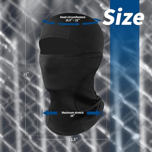Image of YESLIFE Balaclava Ski Mask for Men and Women, Winter Face Mask, Shiesty for Skiing, Snowboarding & Motorcycle
