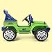 Kid Trax 4x4 Tracker Electric Ride On Toy, 3-5 Years Old, 6 Volt, Max Weight 60 lbs, Dino Tracker Green