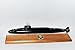 USS Lewis and Clark SSBN-644 Submarine Model(BlackHull),Scale Model,Mahogany,Benjamin Franklin Class