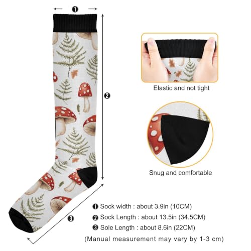 Image of Fisyme Socks for Women Men Warm Comfort Athletic Crew Running Hiking Cycling Compression Socks