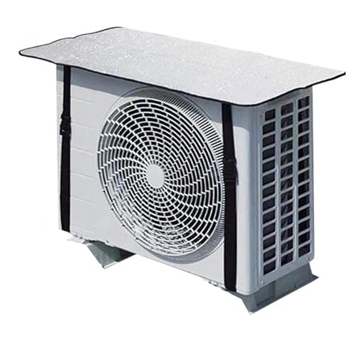 Image of LOGRO Split AC Cover for Outdoor Unit, Heat-Insulated, Weather-Resistant, AC Lifespan Extender, Energy Efficient Protector Outdoor Unit(Pack Of 1 Piece)
