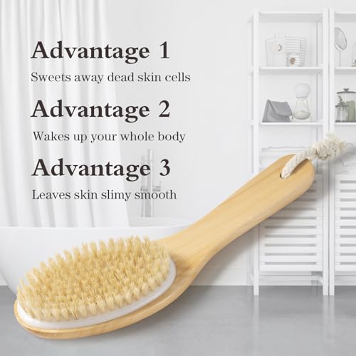 Brosse de séchage pour le corps contre la peau sèche - 3