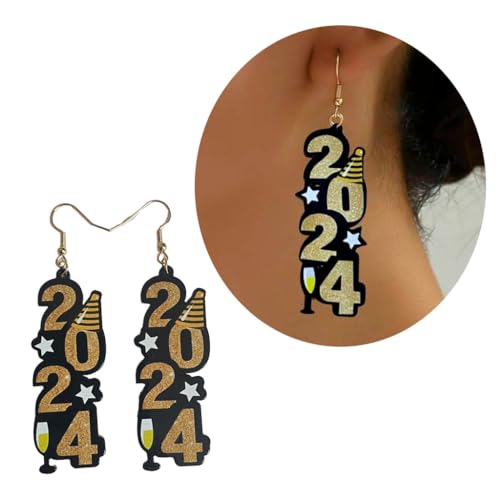 Boucle d'oreille Chinois façonne de style Drop pendant unique