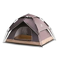 ✨新品✨ワンタッチテント 4人用 キャンプ 簡単設営 UVカット アウトドア Amazon.co.jp: ワンタッチテント 4人用 キャンプテント