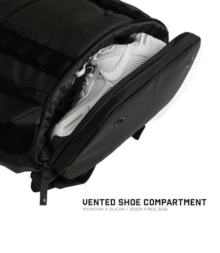 Gymreapers Gravestone 21L Backpack Travel Gym Bag Water-Resistant Lightweight Laptop Sleeve Carry On Luggage for Men & Women (Onyx)3