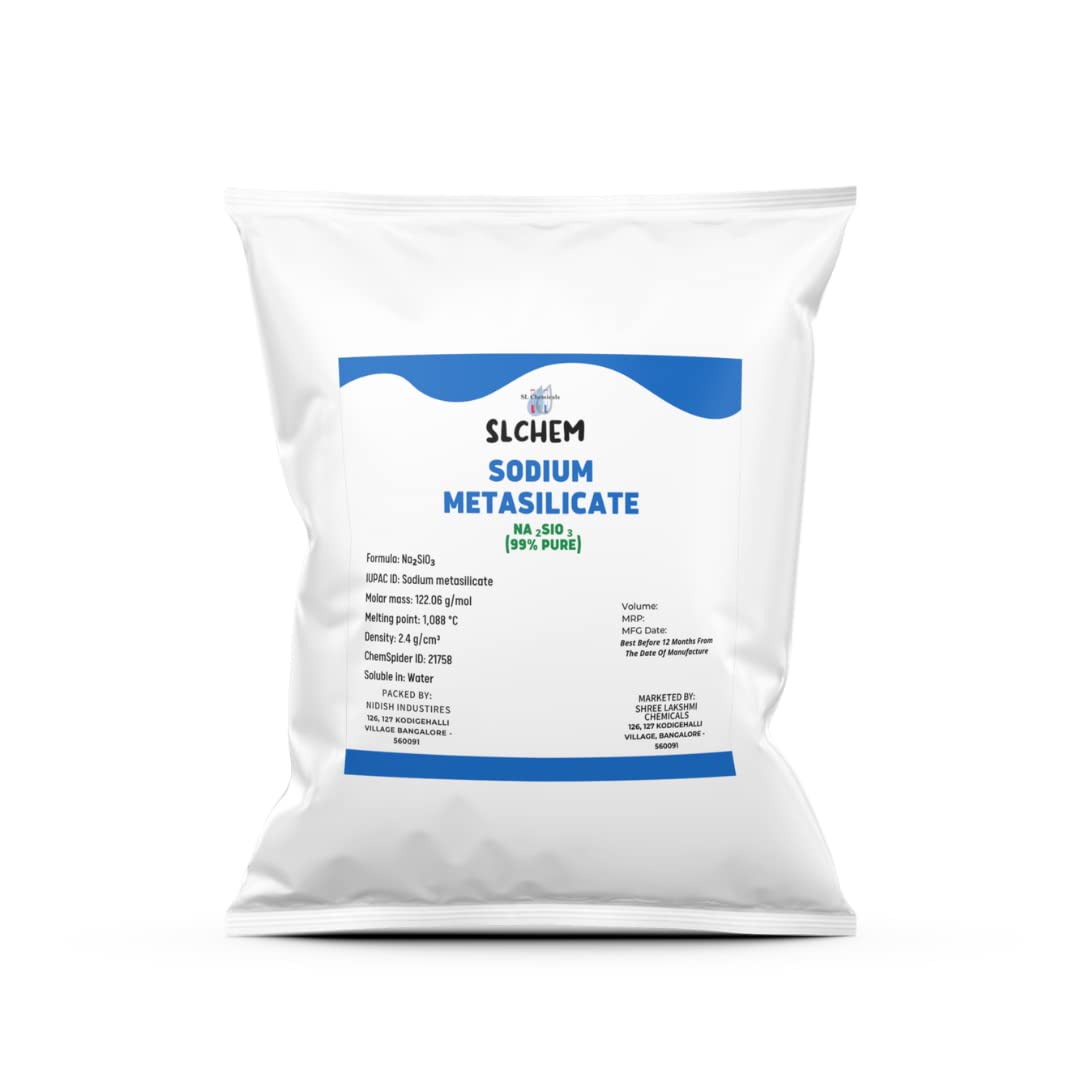 SLCHEM® Sodium Meta Silicate (5kg) (B0BQRBWFS7) Amazon Price History, Amazon Price Tracker