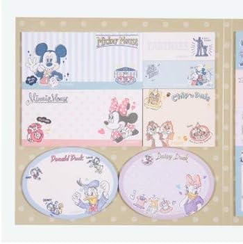 Amazon ディズニー ふせん 水彩画風イラスト ミッキー フレンズ 東京 ディズニーリゾート Tdr メモ 文房具 アニメ 萌えグッズ 通販