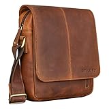 STILORD 'Matt' Ledertasche Männer klein - echtes Leder macht dieses Vintage Unikat robust, zeitlos und einzigartig