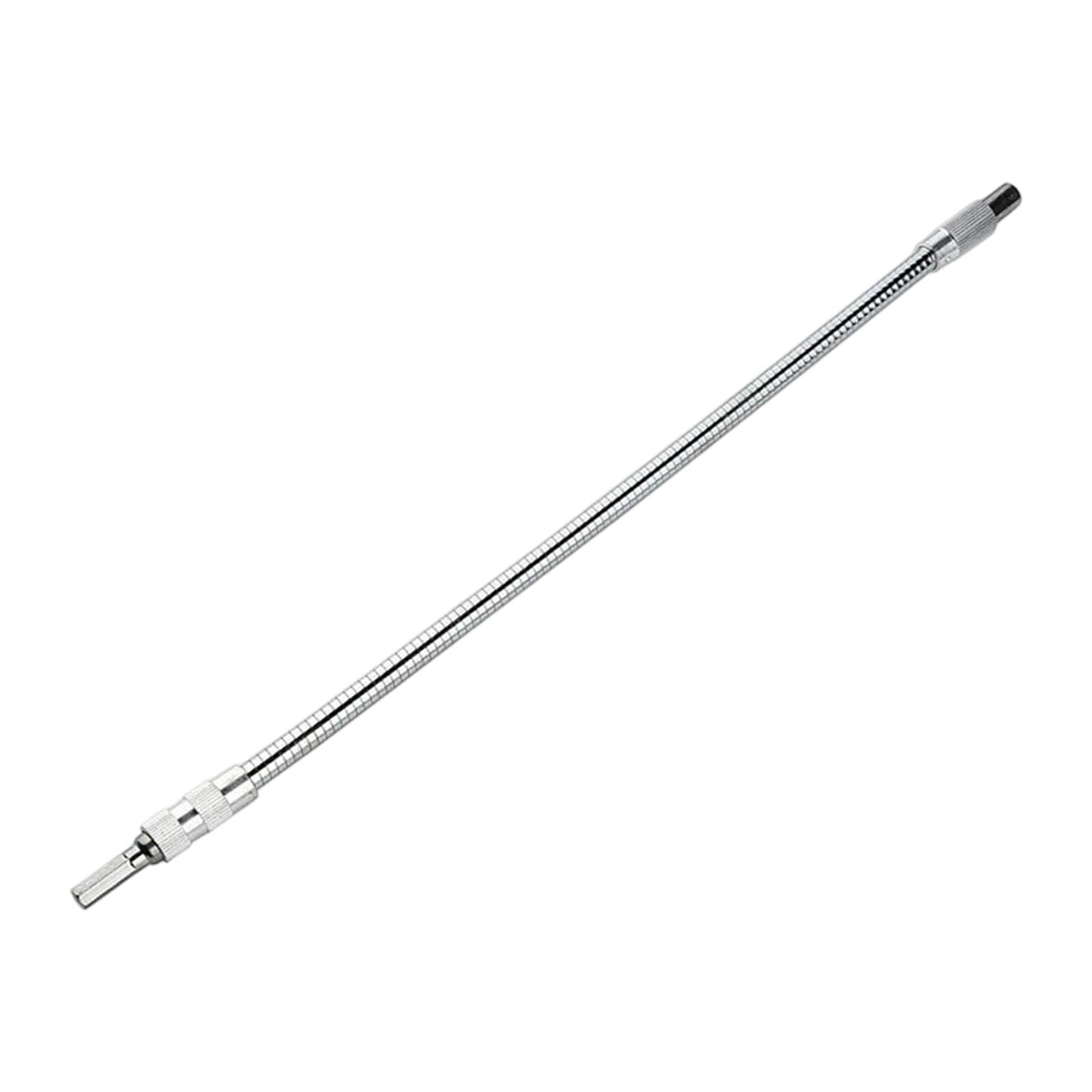 Flexible Shaft for 1/4" Hexagonal Drills Applicable in Assembly Maintenance Repair and Tight Space Tasks Metal Flexible Inner Shaft Cable
