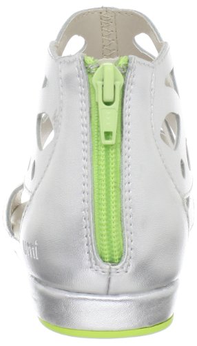 umi Roxanna Sandal (Toddler/Little Kid/Big Kid),Silver,36 EU(4 M US Big Kid)3