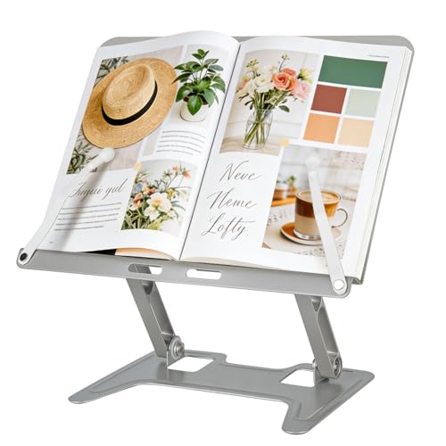 ALIOBC 金属製卓上ブックスタンド