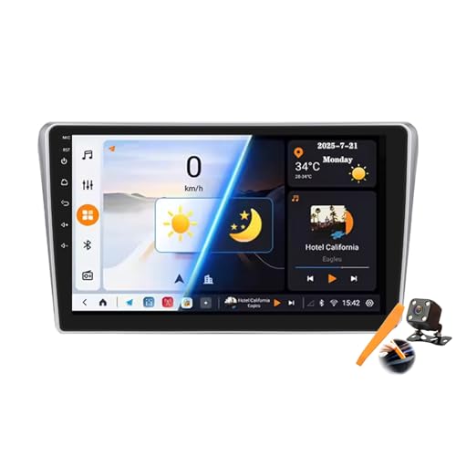 Autoradio Android 15.0 pour Avensis T25 avec écran tactile 9'' et navigation GPS Y700s