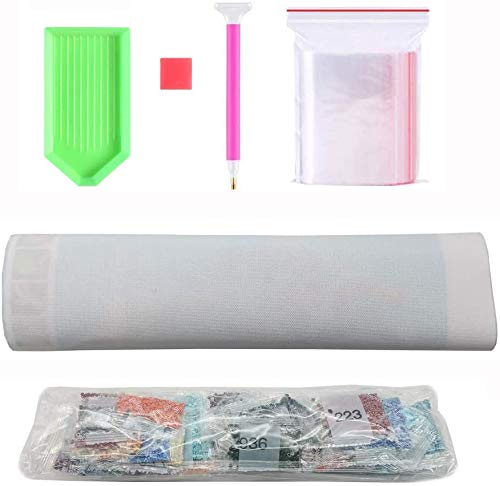 Zariocy Diy 5d Diamantes Pintura Kits Puesta De Sol, Diamond Painting