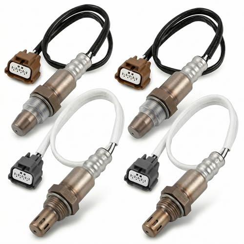 Sensor de oxígeno set 4 piezas para Nissan e Infiniti miniatura 1