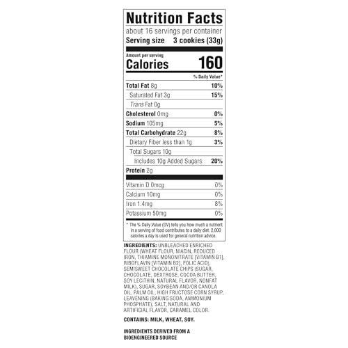 Chips Ahoy! Original Chocolate Chip Cookies, Family Size, 18.2 oz - Thumbnail 2